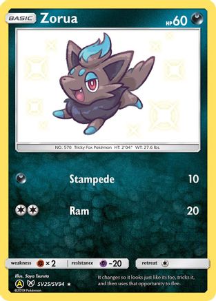 Zorua SV25/94 - Holofoil