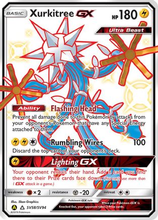 Xurkitree GX SV58/94 - Holofoil