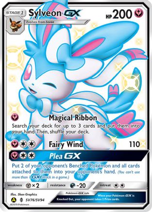 Sylveon GX SV76/94 - Holofoil