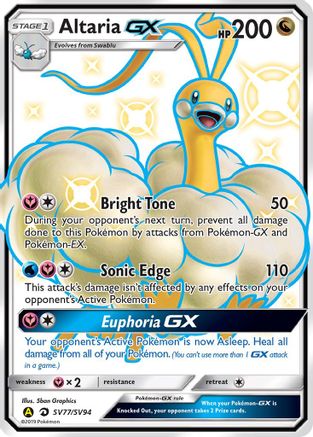 Altaria GX SV77/94 - Holofoil