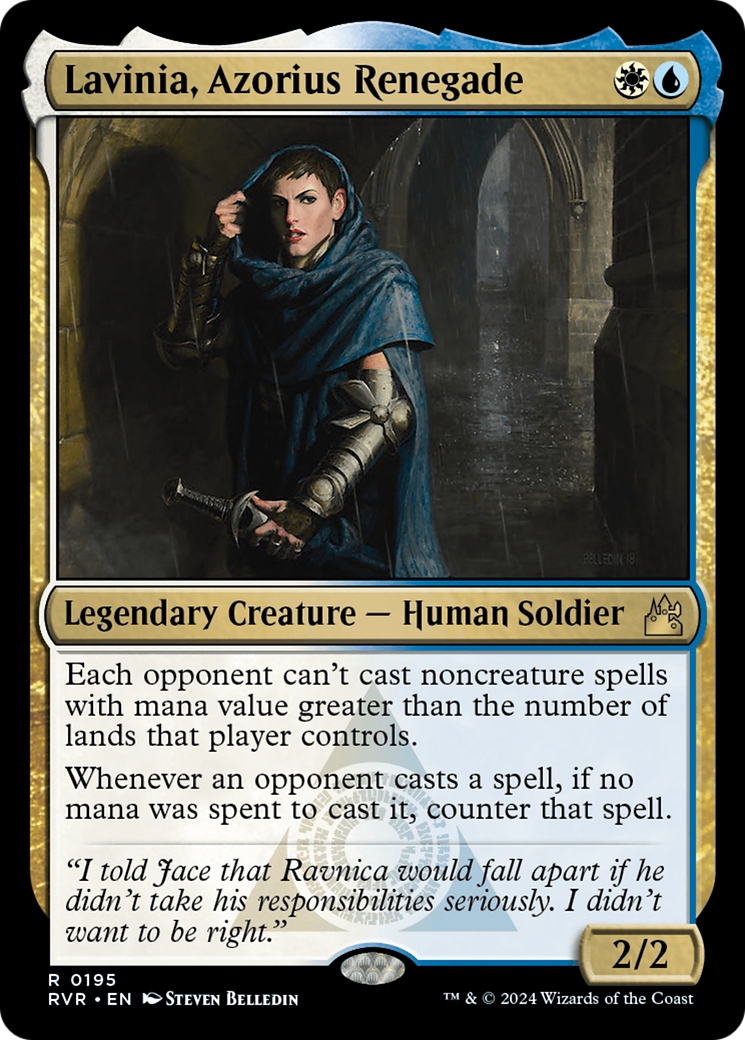 Lavinia, Azorius Renegade (RVR-195) -  Foil