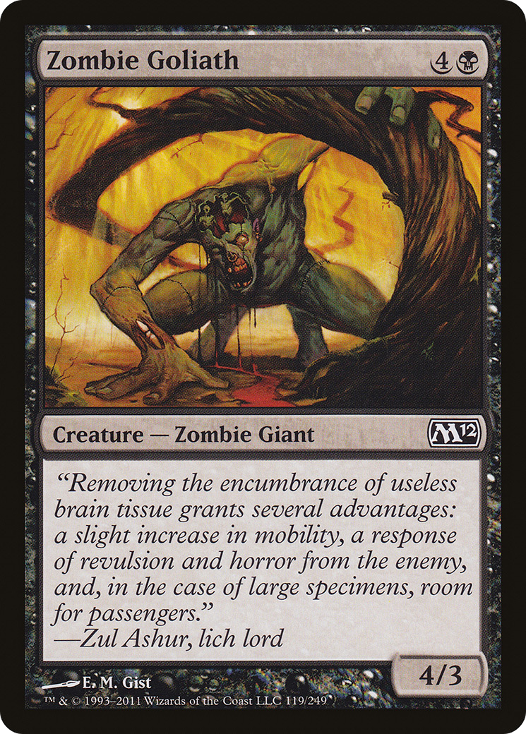 Zombie Goliath (M12-119) -  Foil