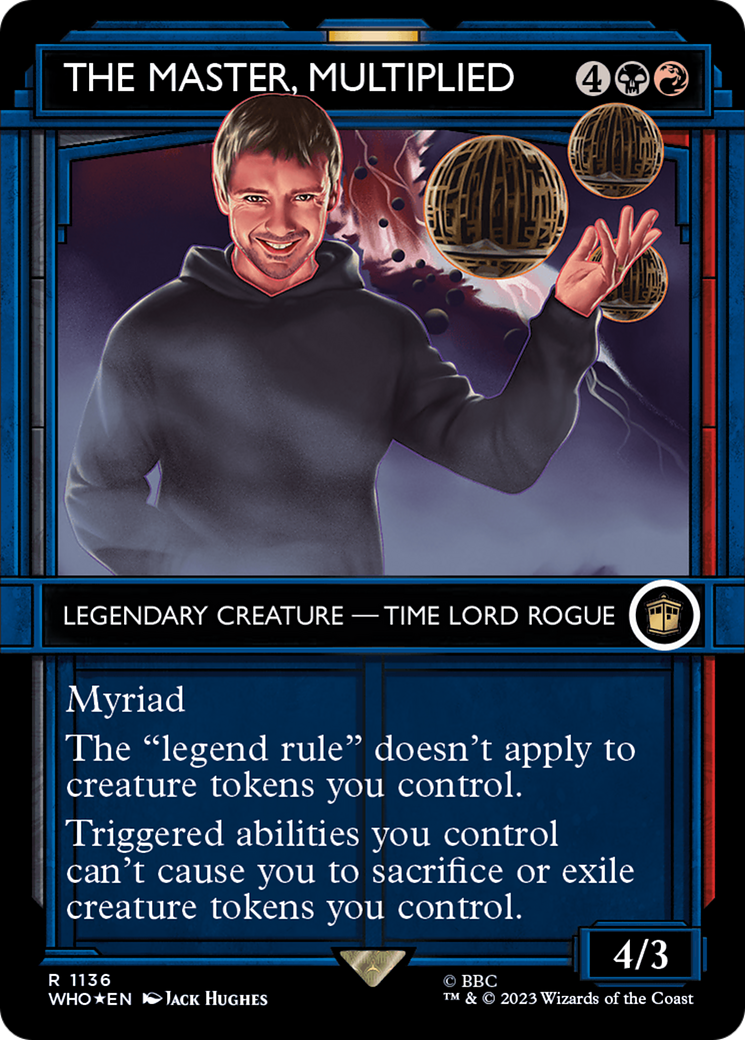 The Master, Multiplied (WHO-1136) - : (Showcase) (Borderless) Foil