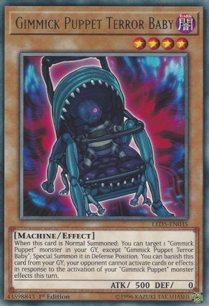 Gimmick Puppet Terror Baby (LED5-EN035) - Legendary Duelists: Immortal Destiny 1st Edition