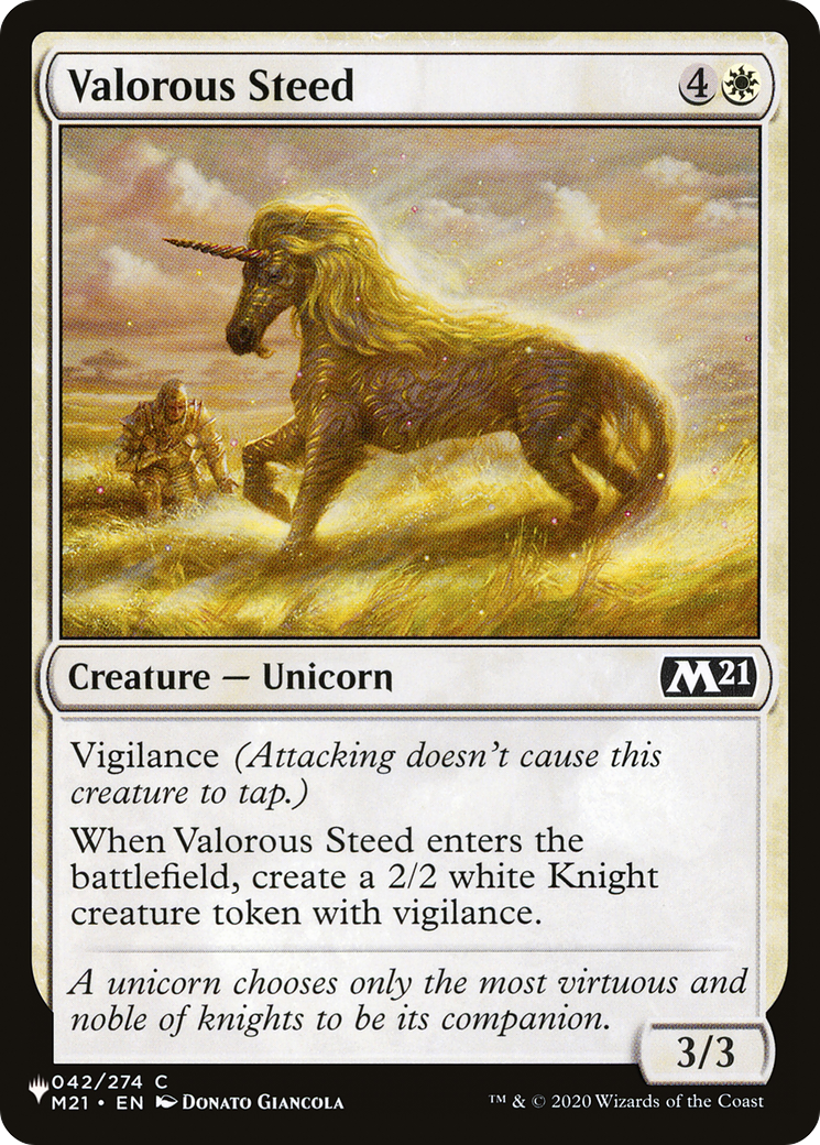 Valorous Steed (LIST-M21-42) -