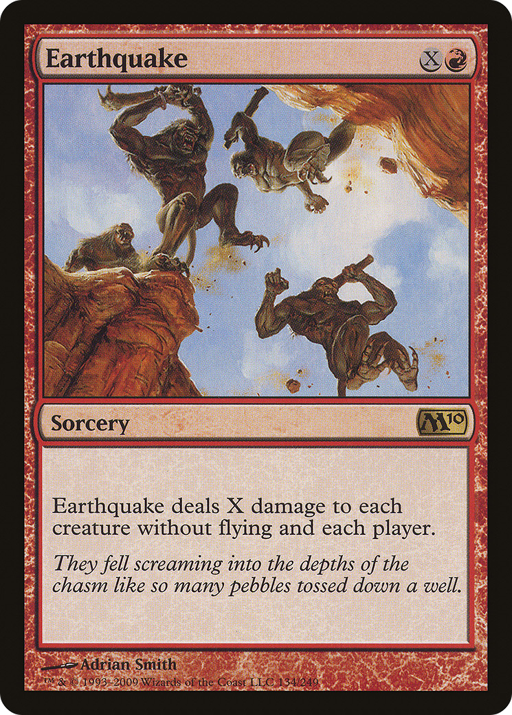 Earthquake (M10-134) -  Foil