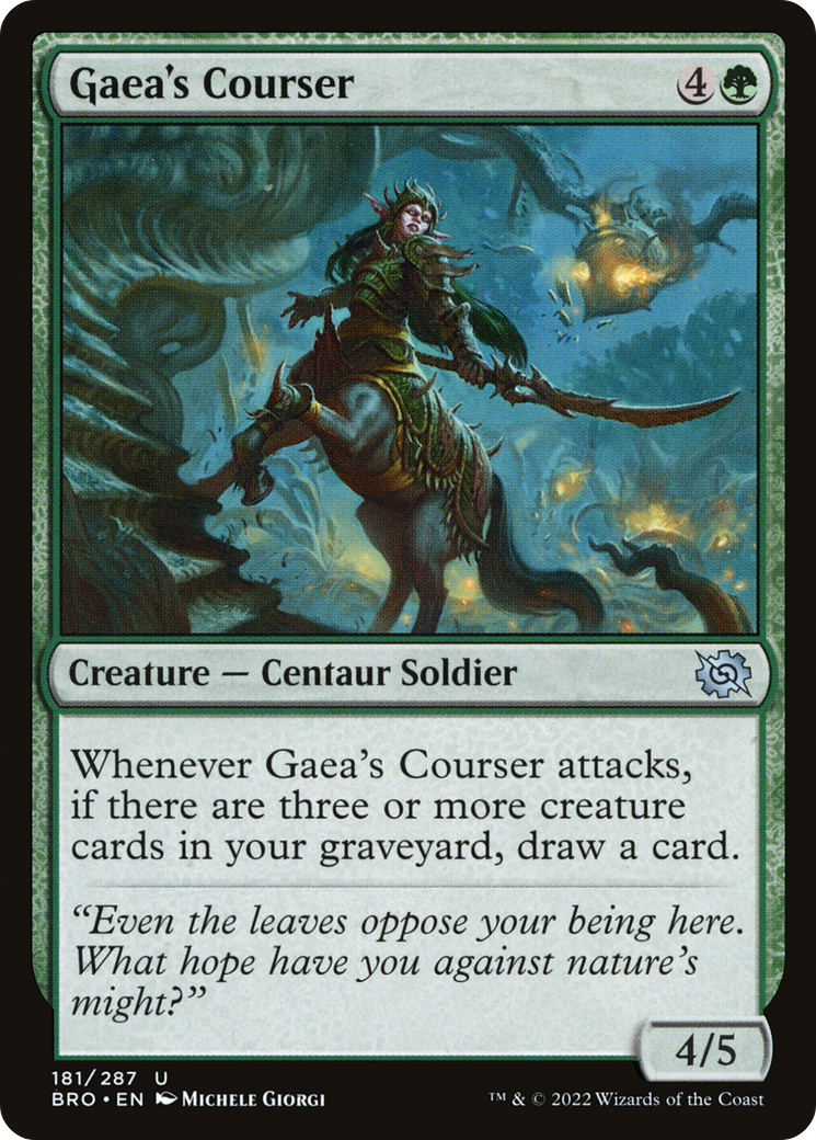 Gaea's Courser (BRO-181) -