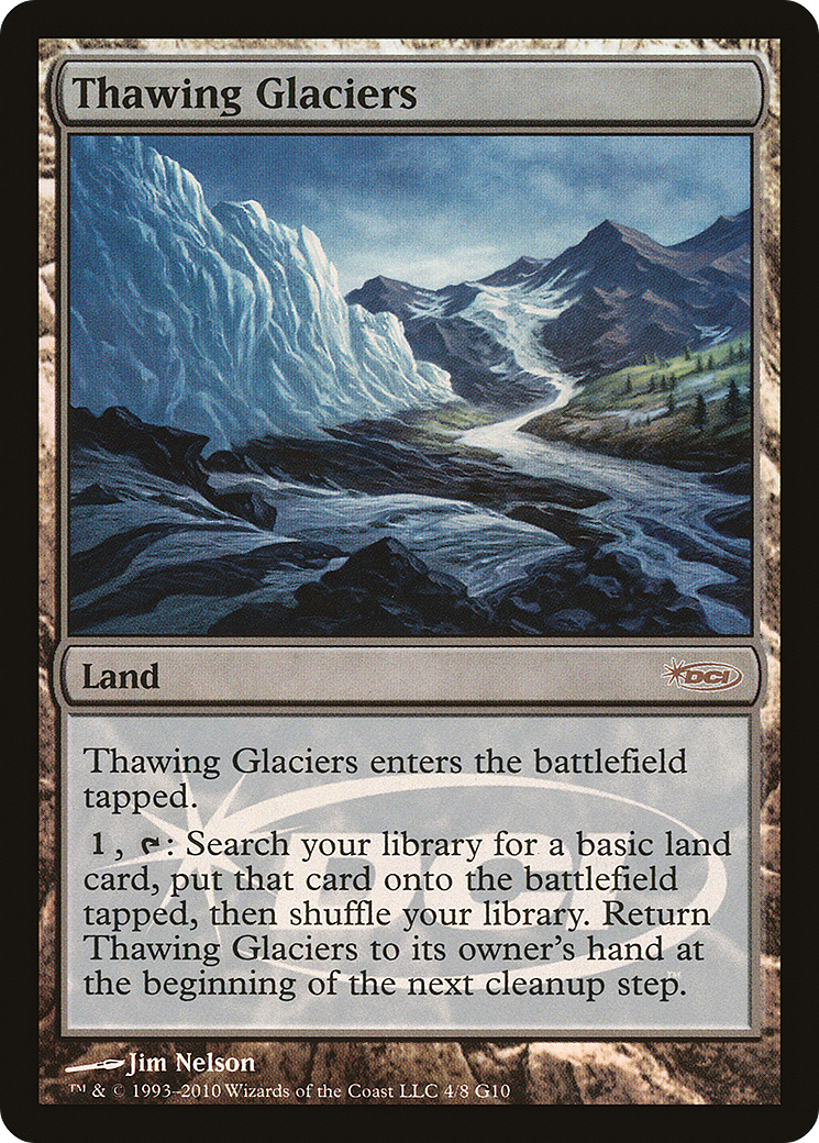 Thawing Glaciers (JDG-004) -  Foil