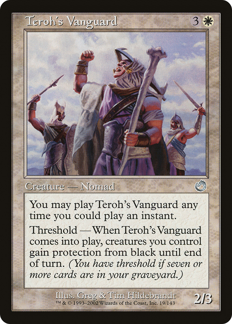 Teroh's Vanguard (TOR-019) -  Foil