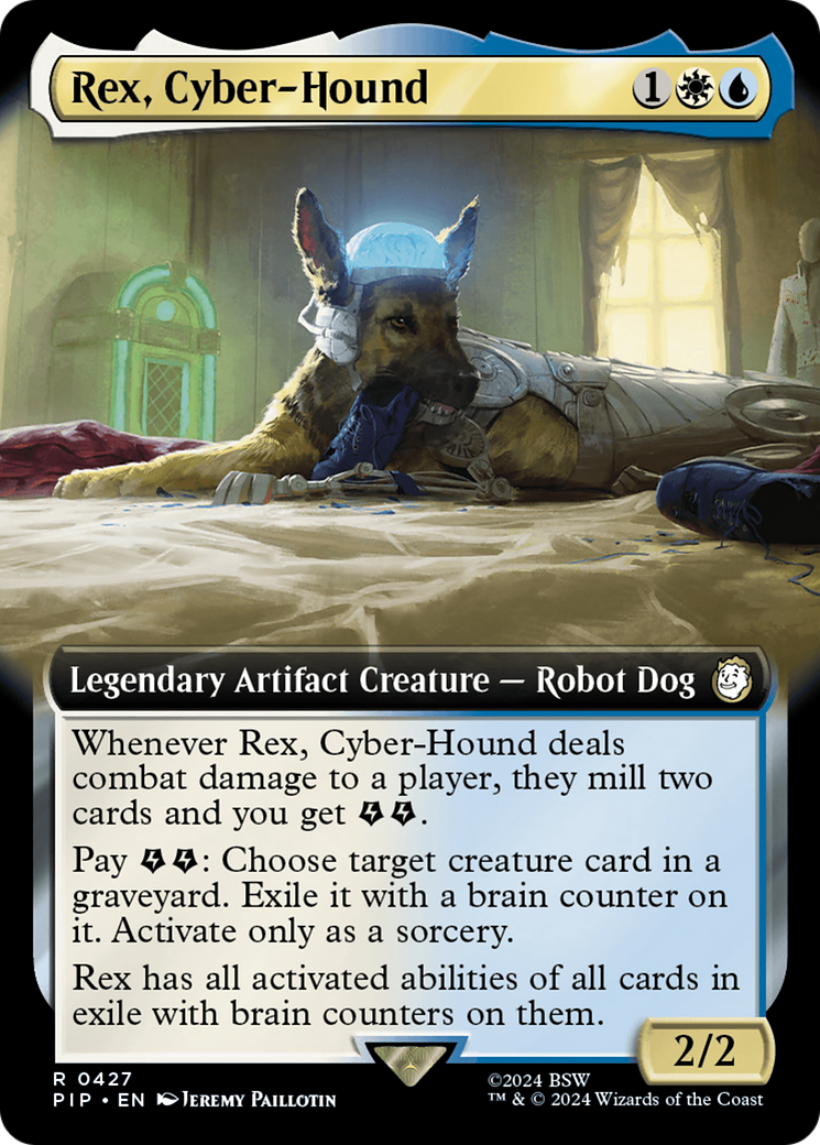 Rex, Cyber-Hound (PIP-427) - : (Extended Art) Foil