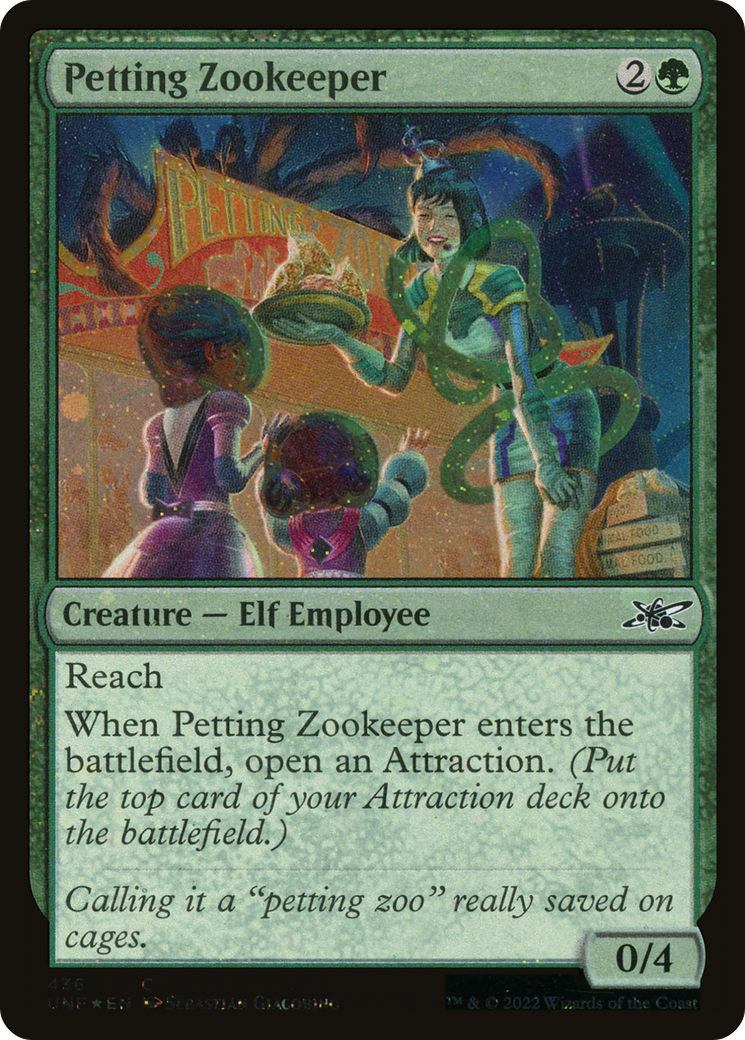 Petting Zookeeper (UNF-436) -  Foil