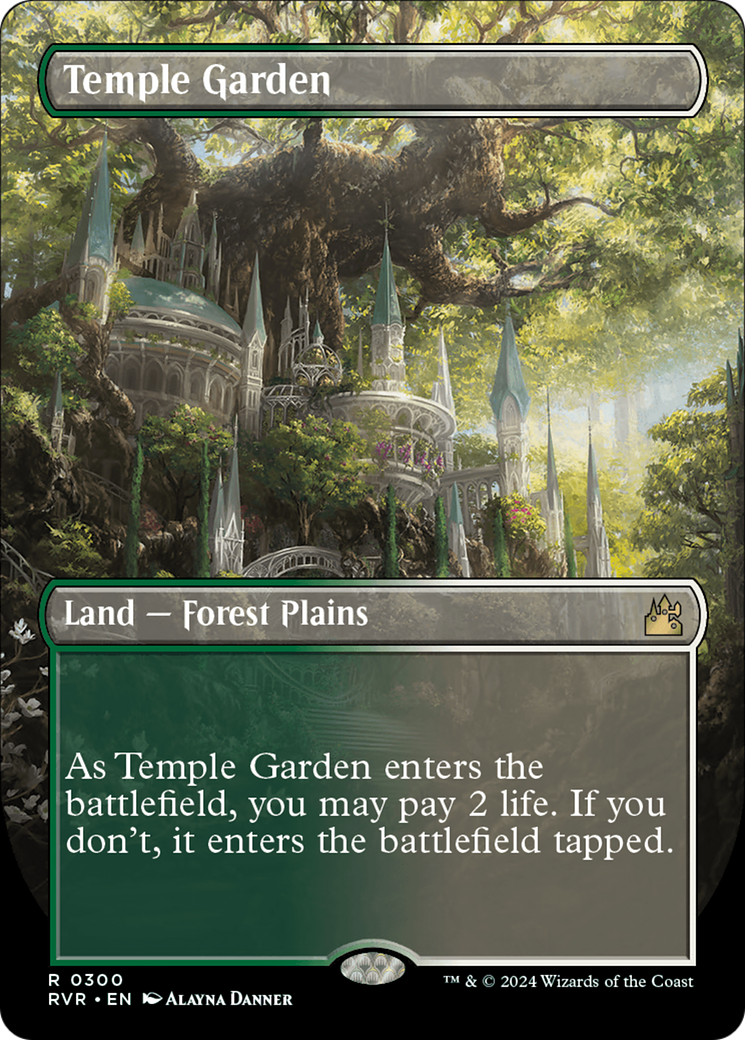 Temple Garden (RVR-300) -  (Borderless)