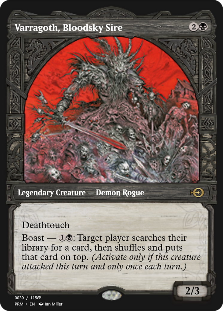 Varragoth, Bloodsky Sire (PRM-88278) -  Foil