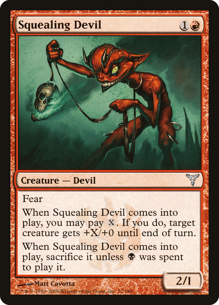 Squealing Devil (DIS-072) -  Foil