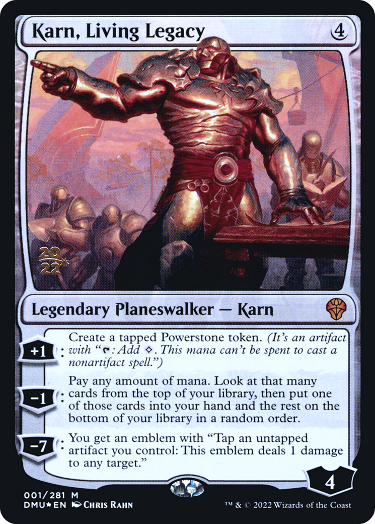 Karn, Living Legacy (PRE-01S) -  Foil