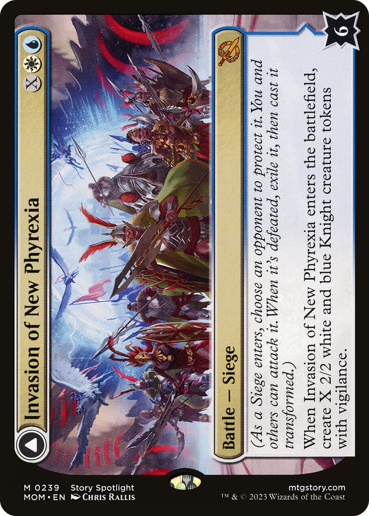 Invasion of New Phyrexia // Teferi Akosa of Zhalfir (MOM-239) -