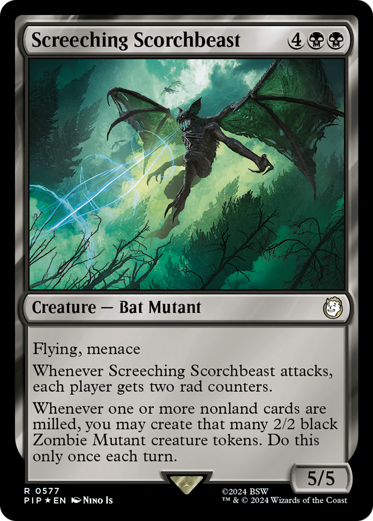 Screeching Scorchbeast (PIP-577) -  Foil