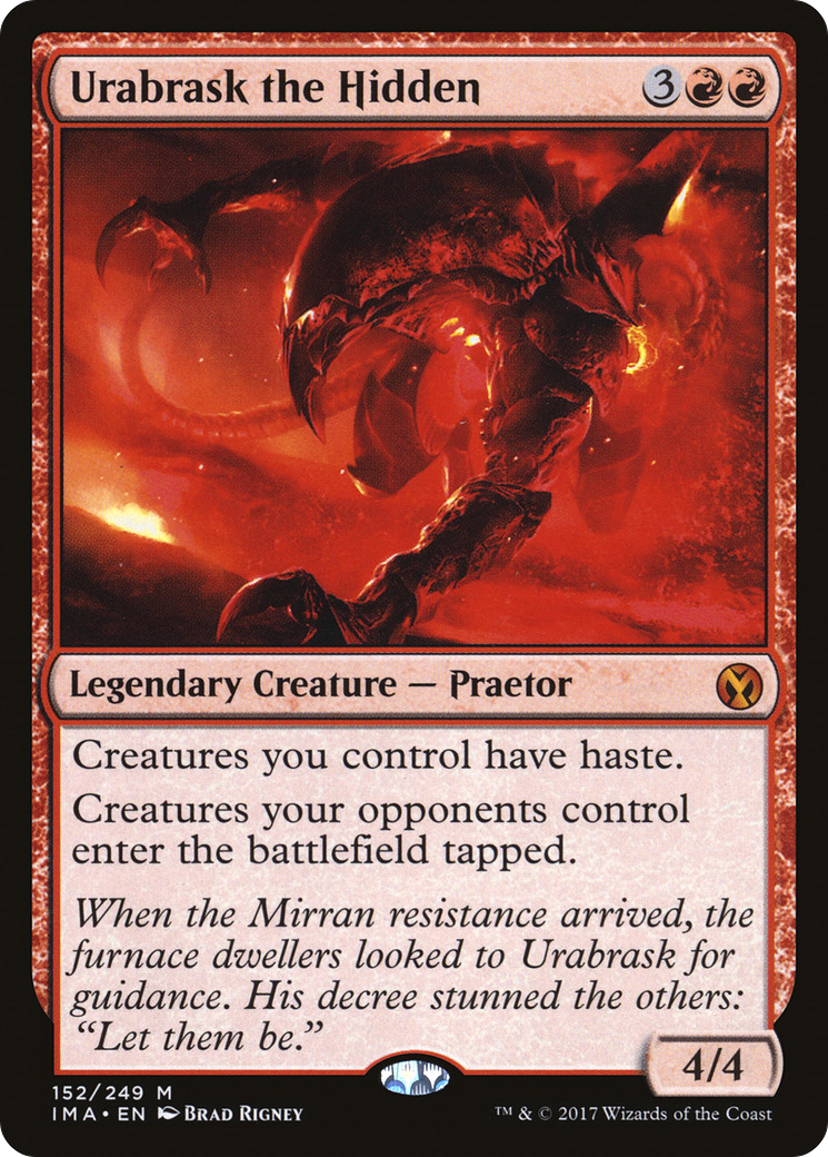 Urabrask the Hidden (IMA-152) -  Foil