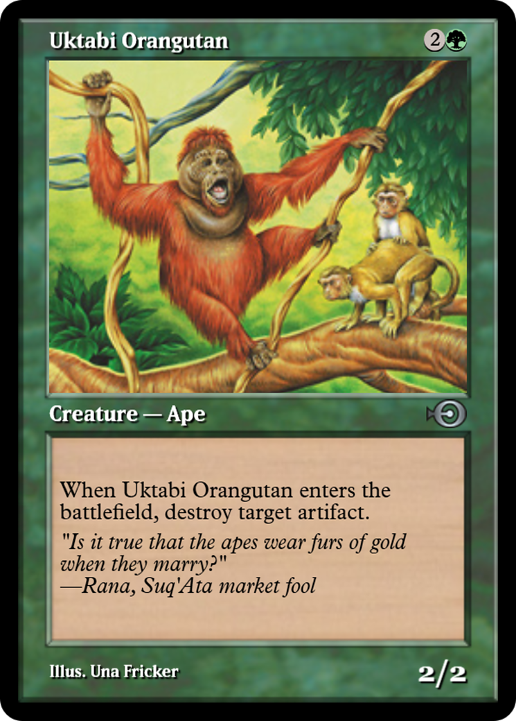 Uktabi Orangutan (PRM-36016) -  Foil