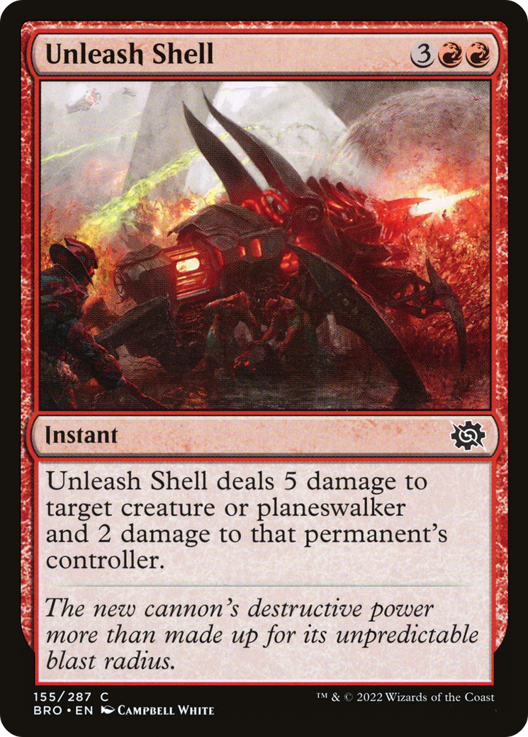 Unleash Shell (BRO-155) -  Foil