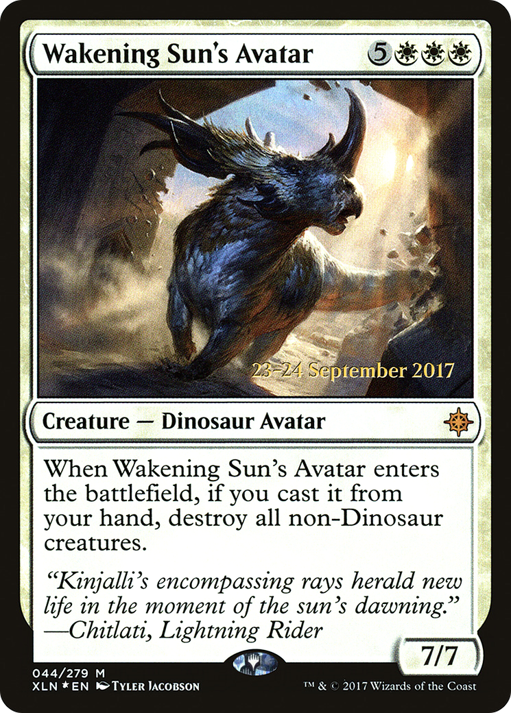 Wakening Sun's Avatar (PRE-44S) -  Foil