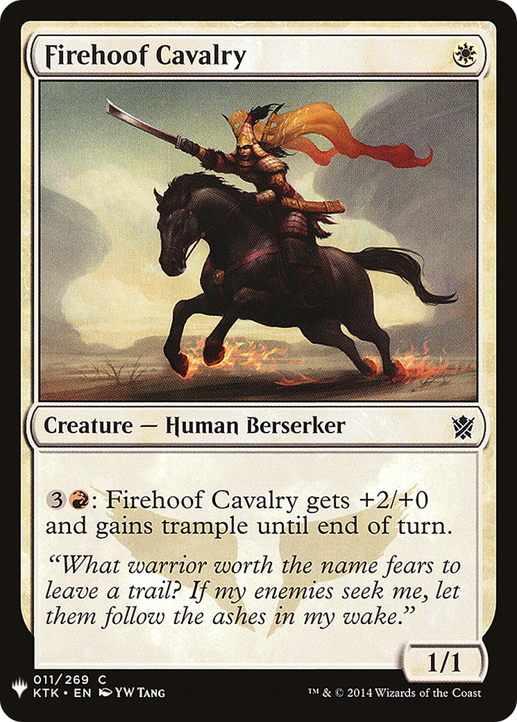 Firehoof Cavalry (LIST-KTK-11) -