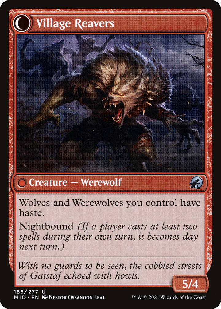 Village Watch // Village Reavers (MID-165) - : (Double Faced Transform) Foil