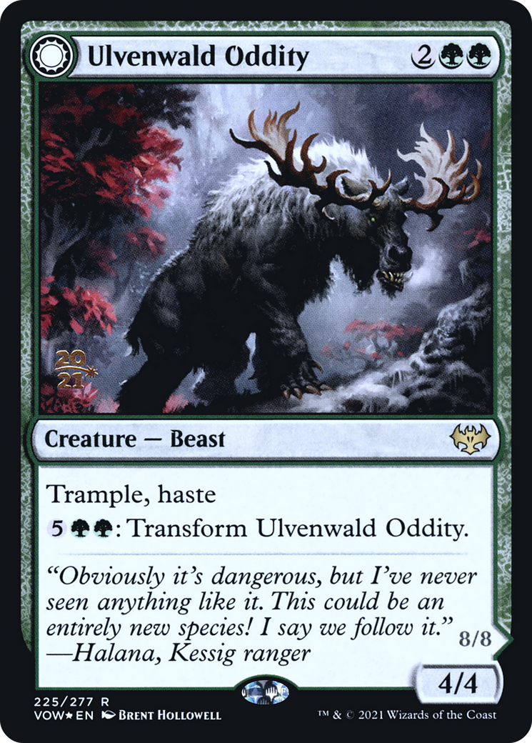 Ulvenwald Oddity // Ulvenwald Behemoth (PRE-225S) - : (Double Faced Transform) Foil