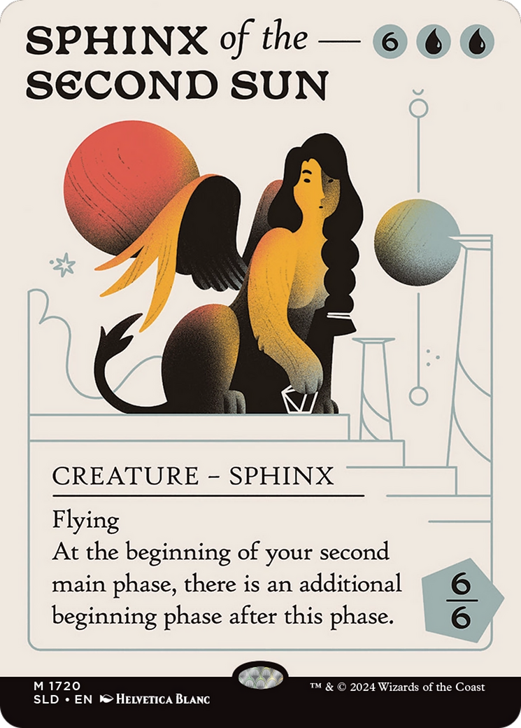 Sphinx of the Second Sun (SLD-1720) -  (Borderless) Foil