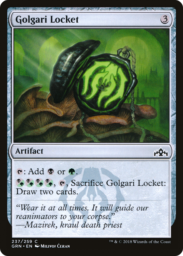 Golgari Locket (GRN-237) -  Foil