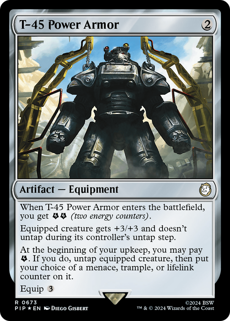 T-45 Power Armor (PIP-673) -  Foil