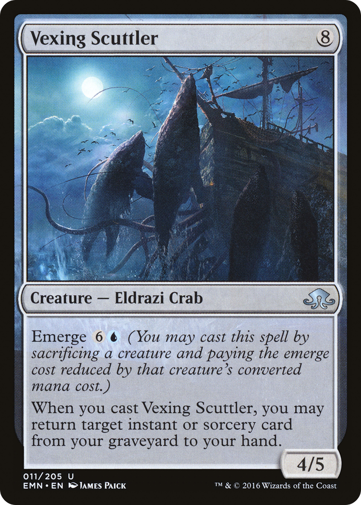 Vexing Scuttler (EMN-011) -  Foil