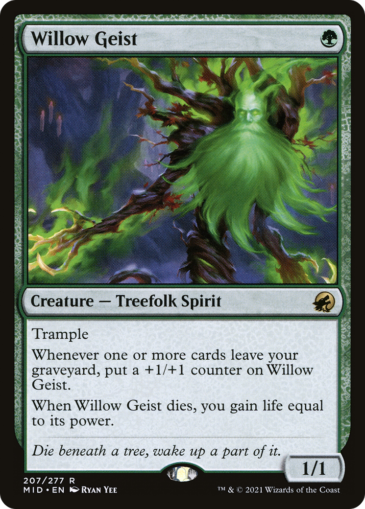 Willow Geist (MID-207) -  Foil