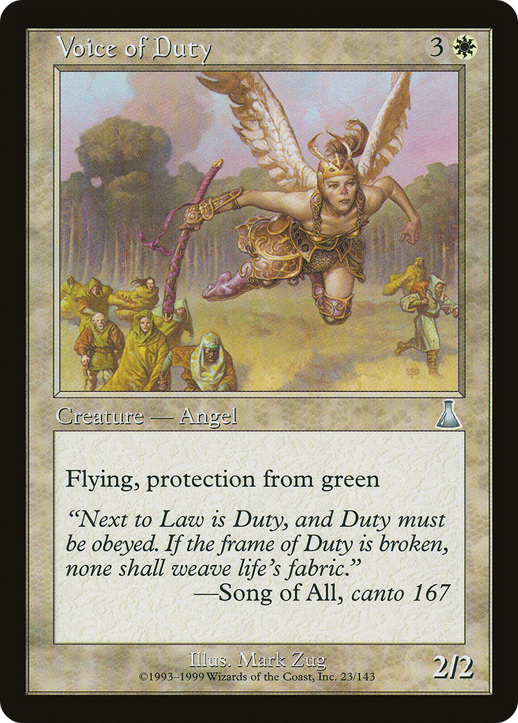 Voice of Duty (UDS-023) -  Foil