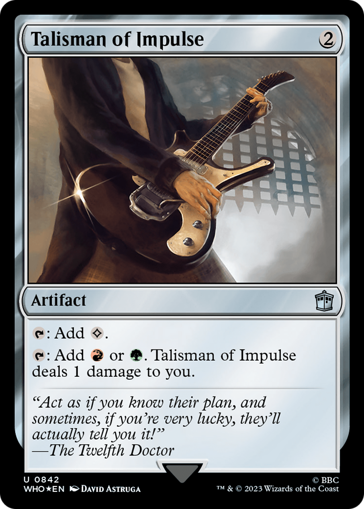 Talisman of Impulse (WHO-842) -  Foil