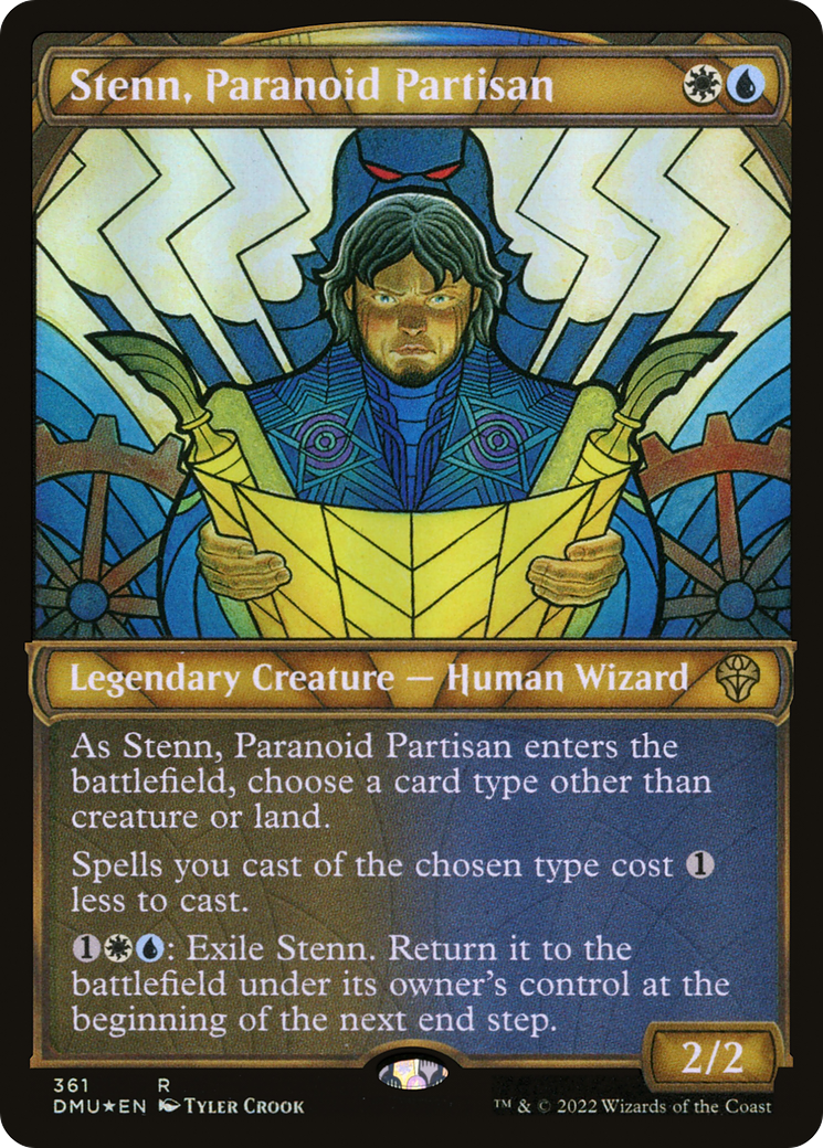 Stenn, Paranoid Partisan (DMU-361) - : (Showcase) Foil