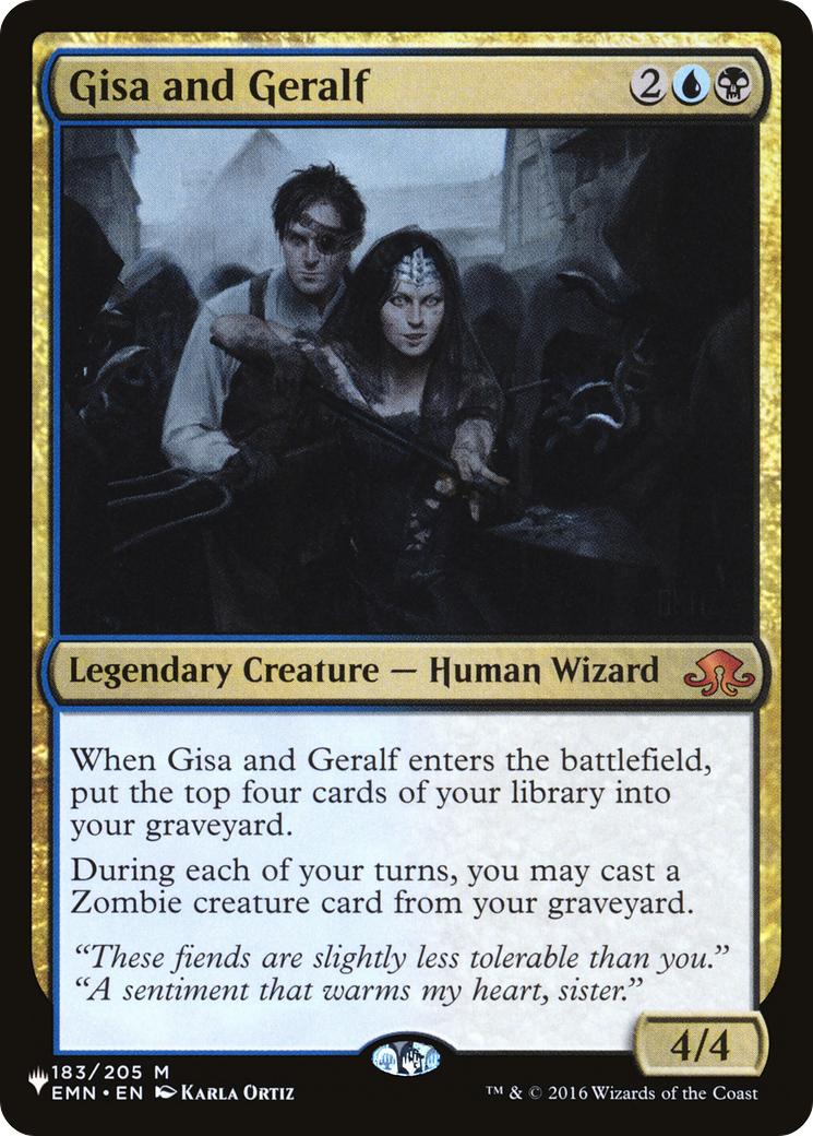 Gisa and Geralf (LIST-EMN-183) -