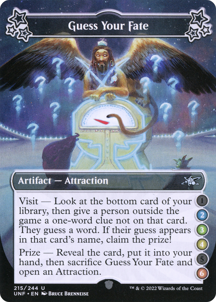 Guess Your Fate (UNF-215A) -  Foil