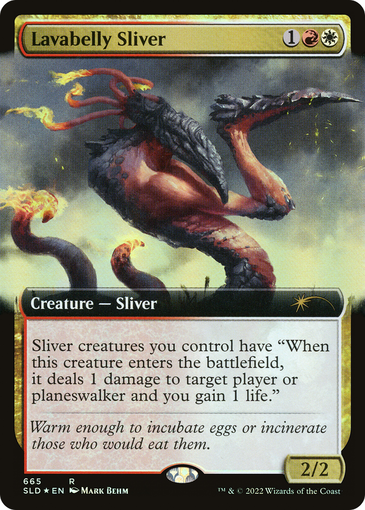 Lavabelly Sliver (SLD-665) - : (Extended Art) Foil