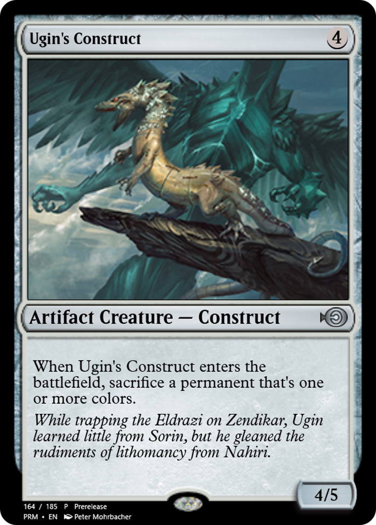 Ugin's Construct (PRM-55761) -  Foil