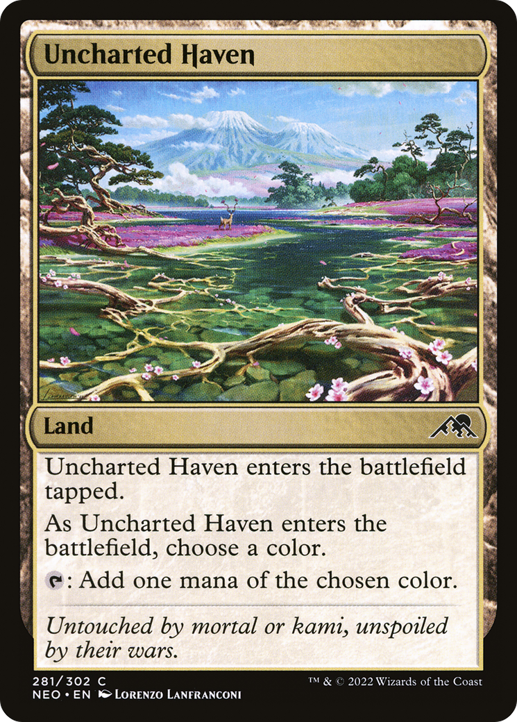 Uncharted Haven (NEO-281) -  Foil