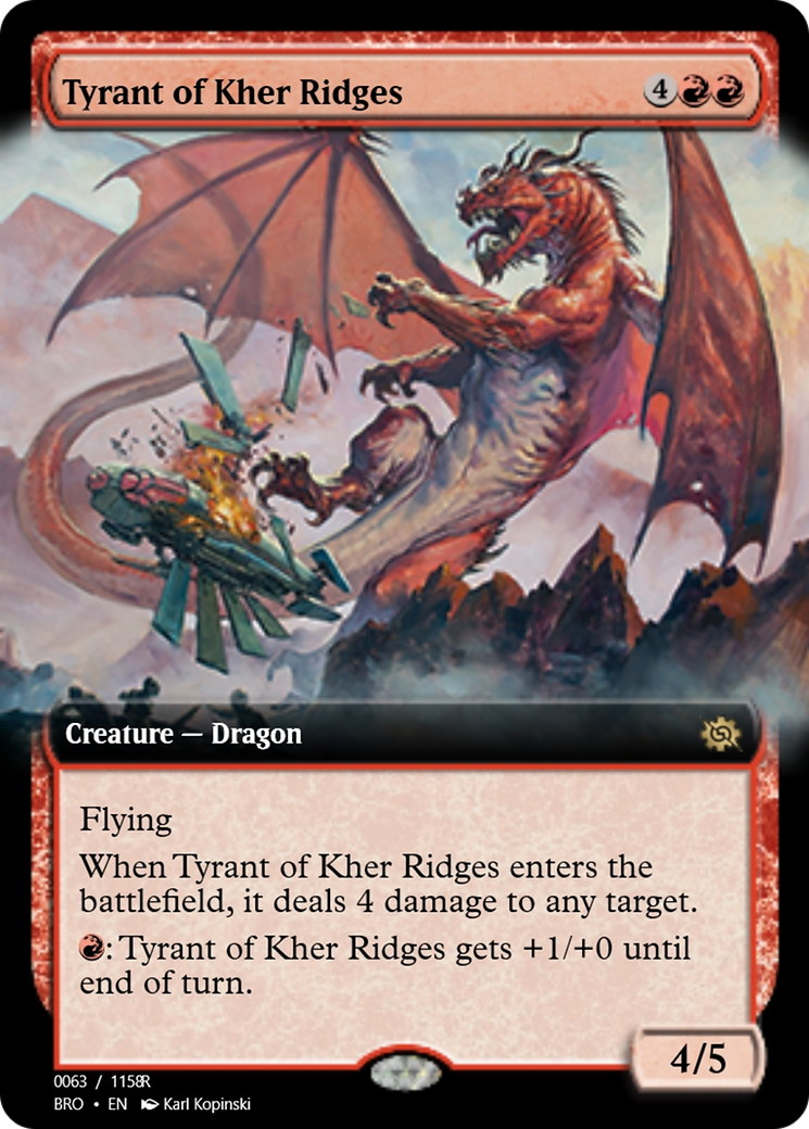 Tyrant of Kher Ridges (PRM-105734) -  Foil