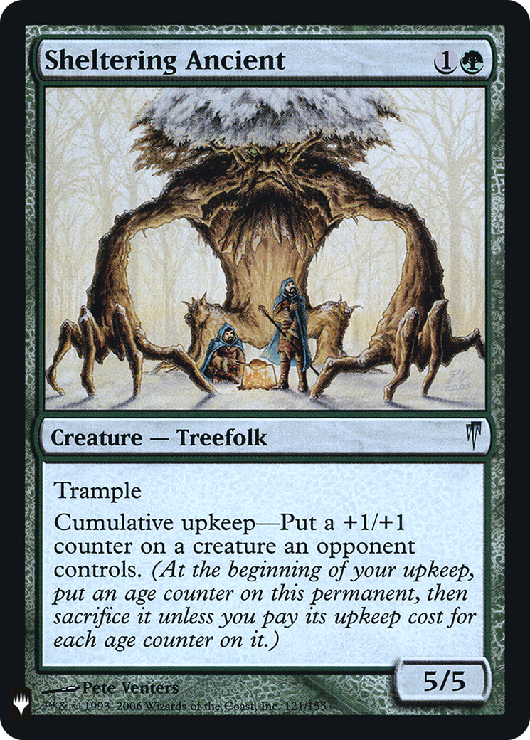 Sheltering Ancient (LIST-CSP-121) -  Foil