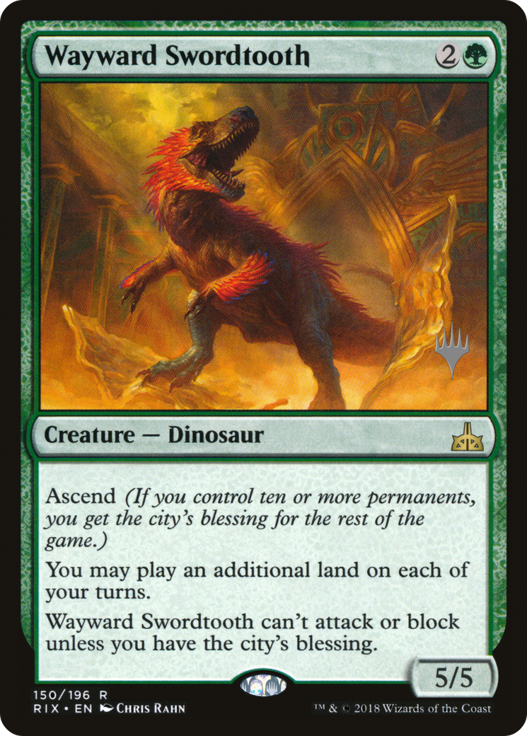 Wayward Swordtooth (PPM20-150P) -  Foil