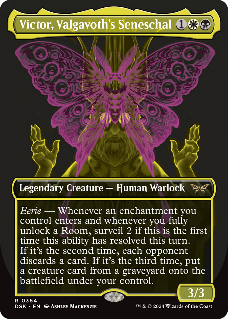 Victor, Valgavoth's Seneschal (DSK-364) -  (Borderless) Foil