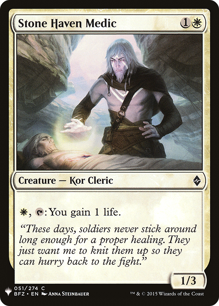 Stone Haven Medic (LIST-BFZ-51) -