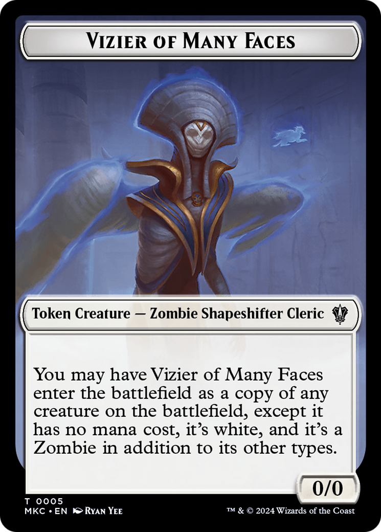 Vizier of Many Faces (TMKC-005) -  Foil