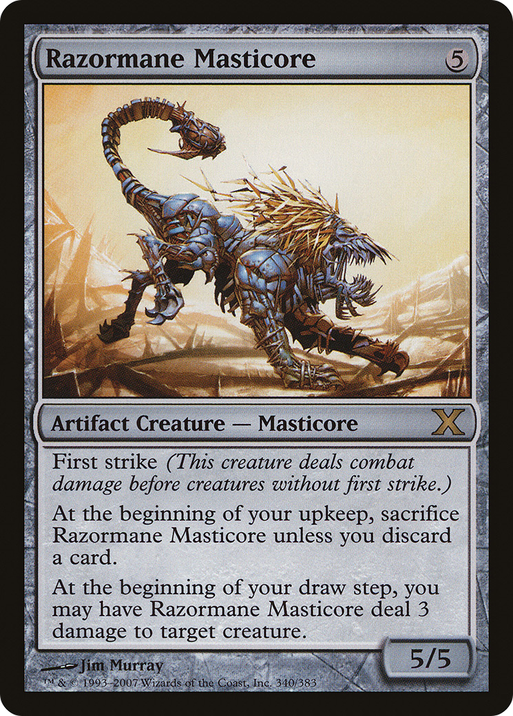 Razormane Masticore (10E-340) -