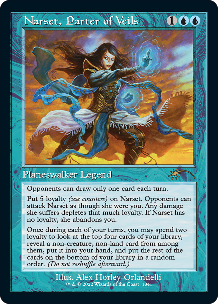 Narset, Parter of Veils (SLD-1041) -  Foil