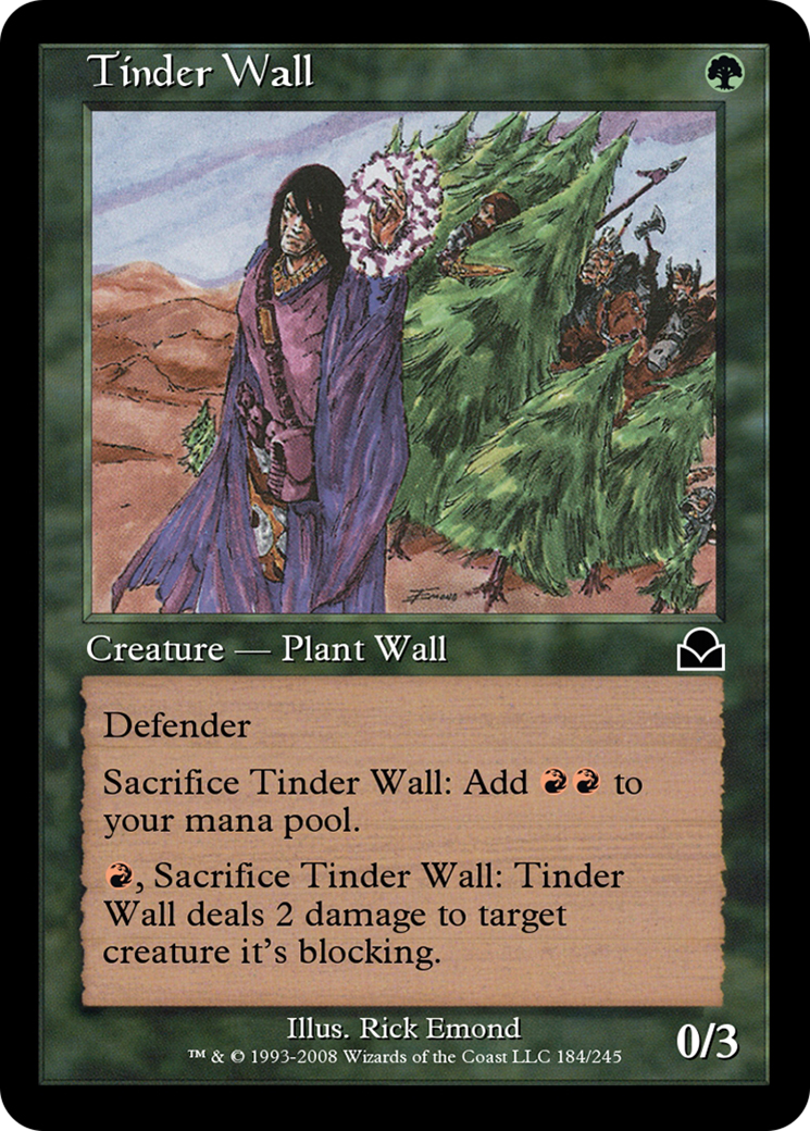 Tinder Wall (ME2-184) -  Foil